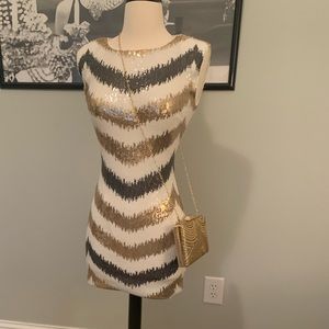As U Wish sequin mini dress